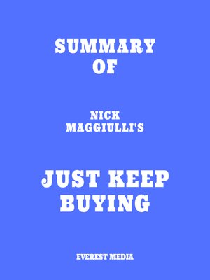cover image of Summary of Nick Maggiulli's Just Keep Buying